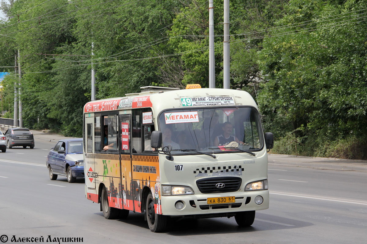 Ростовская область, Hyundai County SWB C08 (РЗГА) № КА 830 61