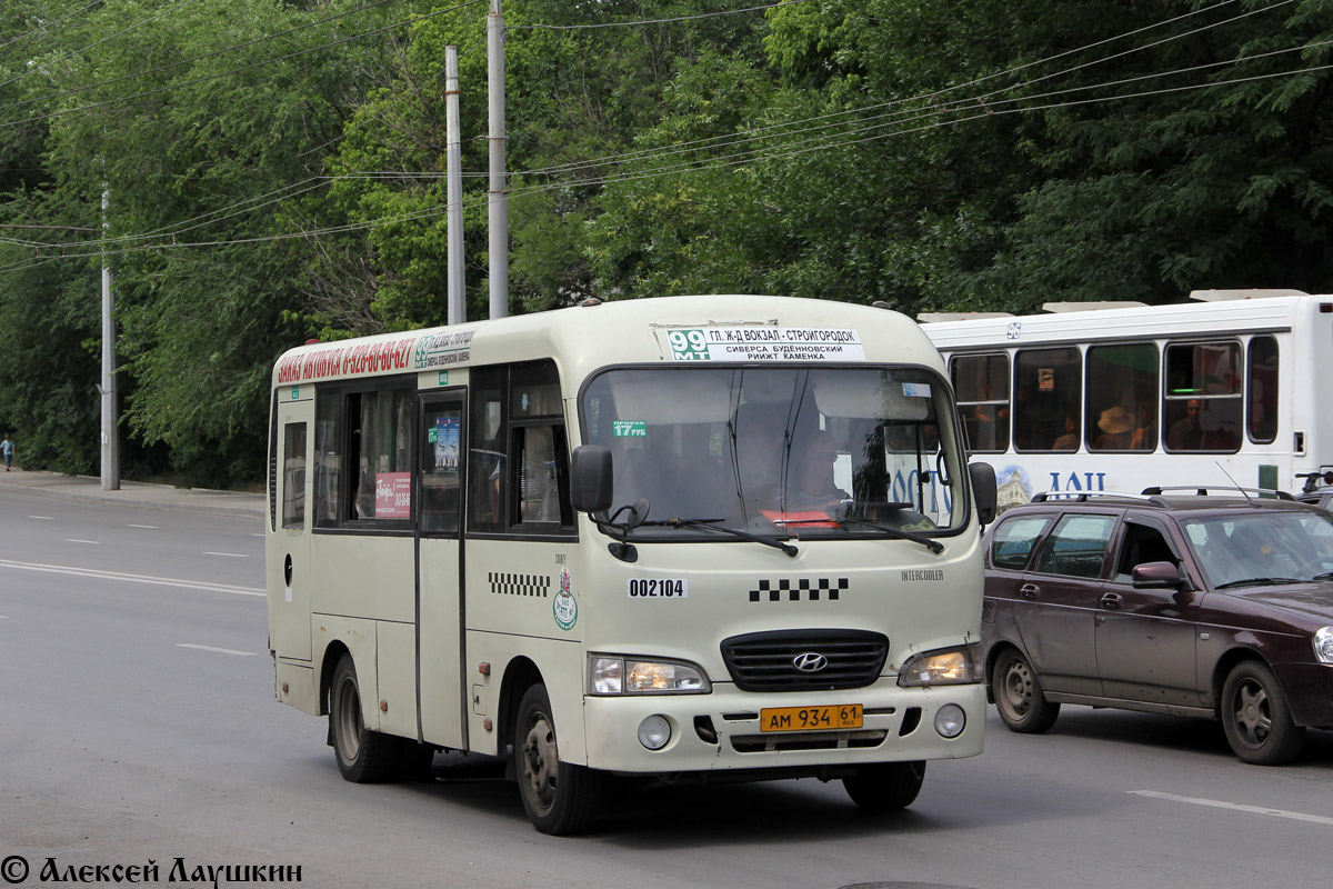 Ростовская область, Hyundai County SWB C08 (РЗГА) № 002104