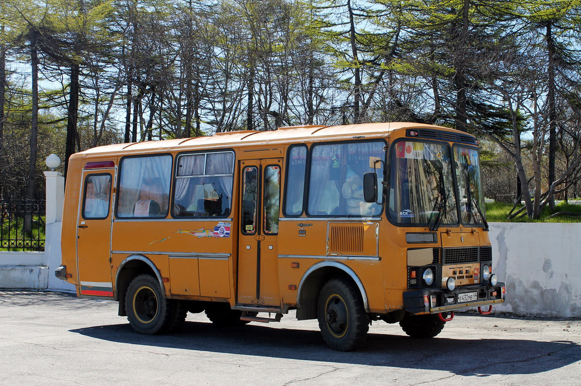 Magadan region, PAZ-3206-110-60 # Е 432 МВ 49 — Photo — Bus Transport