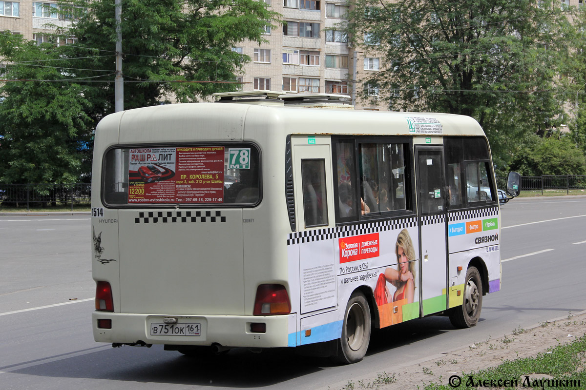 Ростовская область, Hyundai County SWB C08 (РЗГА) № 01514