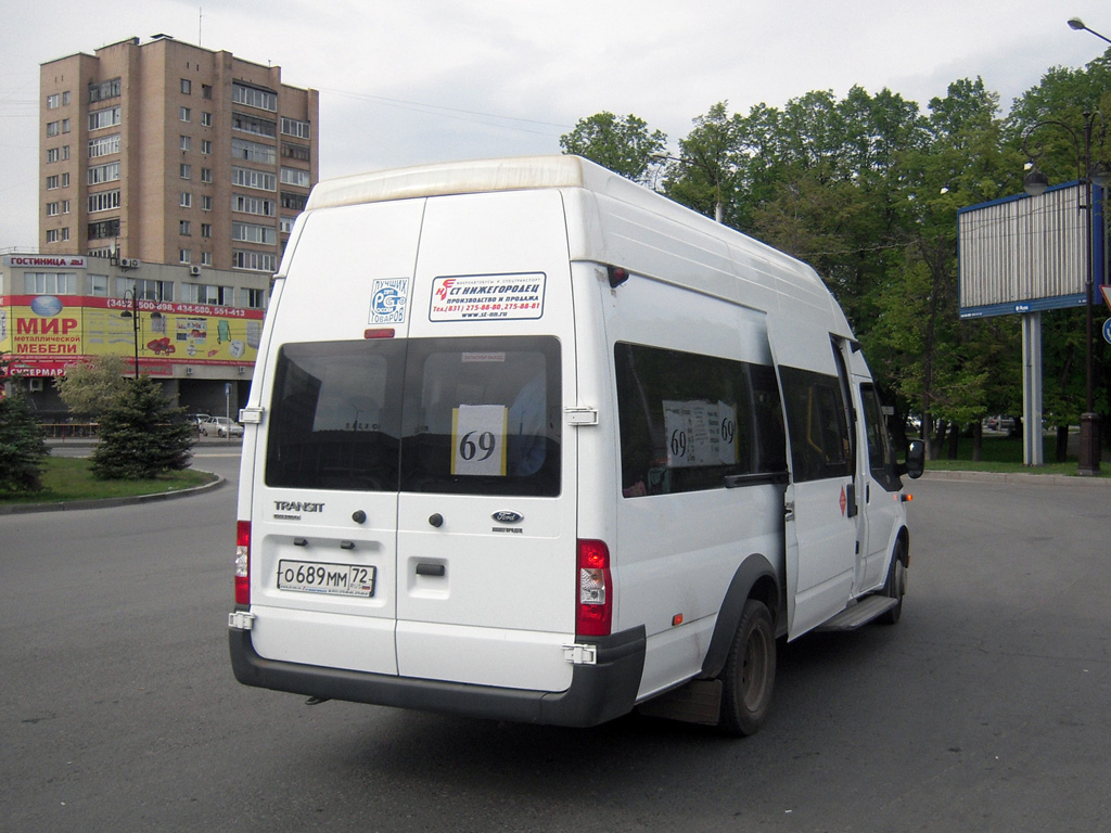 Тюменская область, Нижегородец-222709  (Ford Transit) № О 689 ММ 72