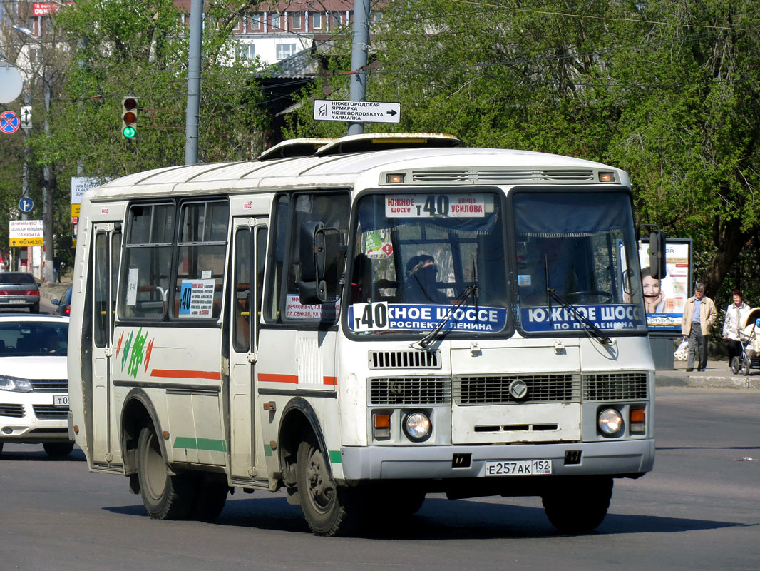 Нижегородская область, ПАЗ-32054 № Е 257 АК 152