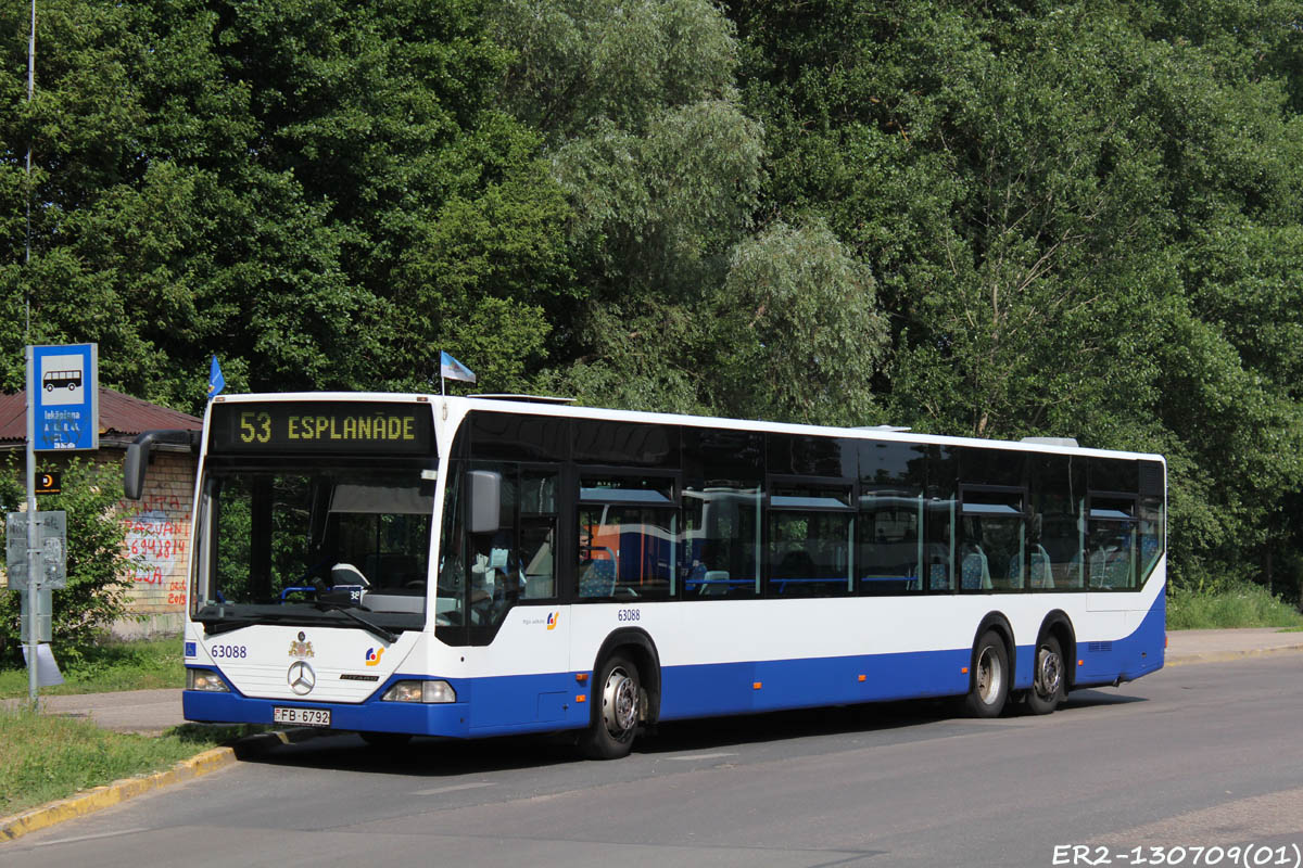 Латвия, Mercedes-Benz O530L Citaro L № 63088