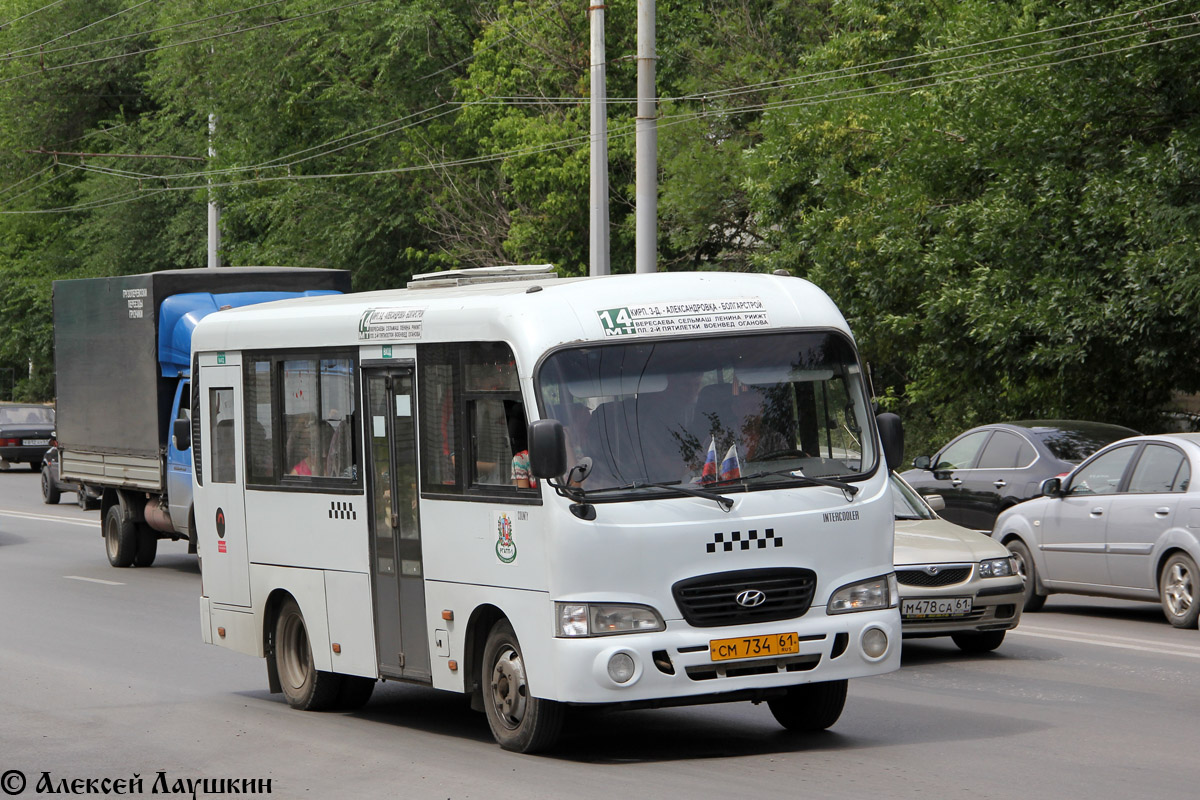 Ростовская область, Hyundai County SWB C08 (ТагАЗ) № СМ 734 61