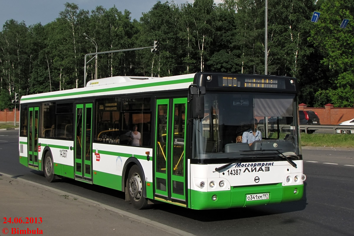 Moskau, LiAZ-5292.22 (2-2-2) Nr. 14387