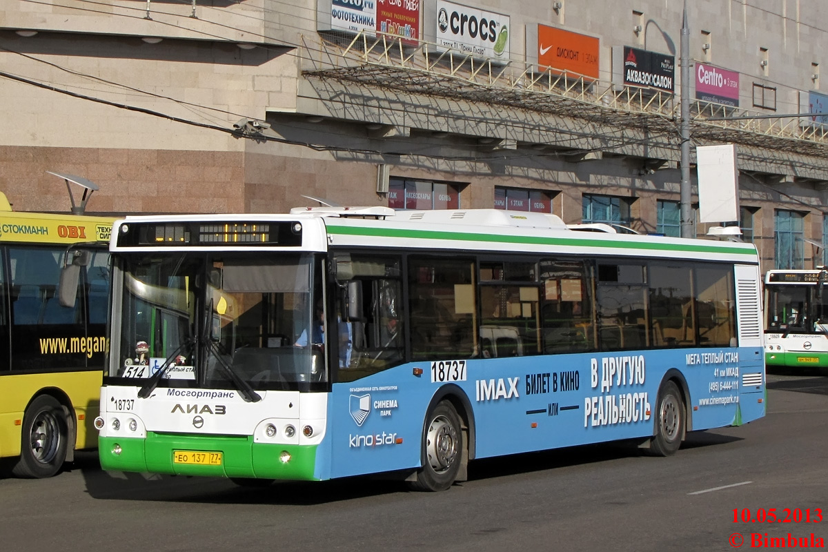 Moskau, LiAZ-5292.22 (2-2-2) Nr. 18737