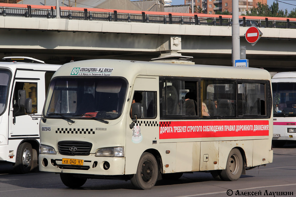 Ростовская область, Hyundai County SWB C08 (РЗГА) № 002045