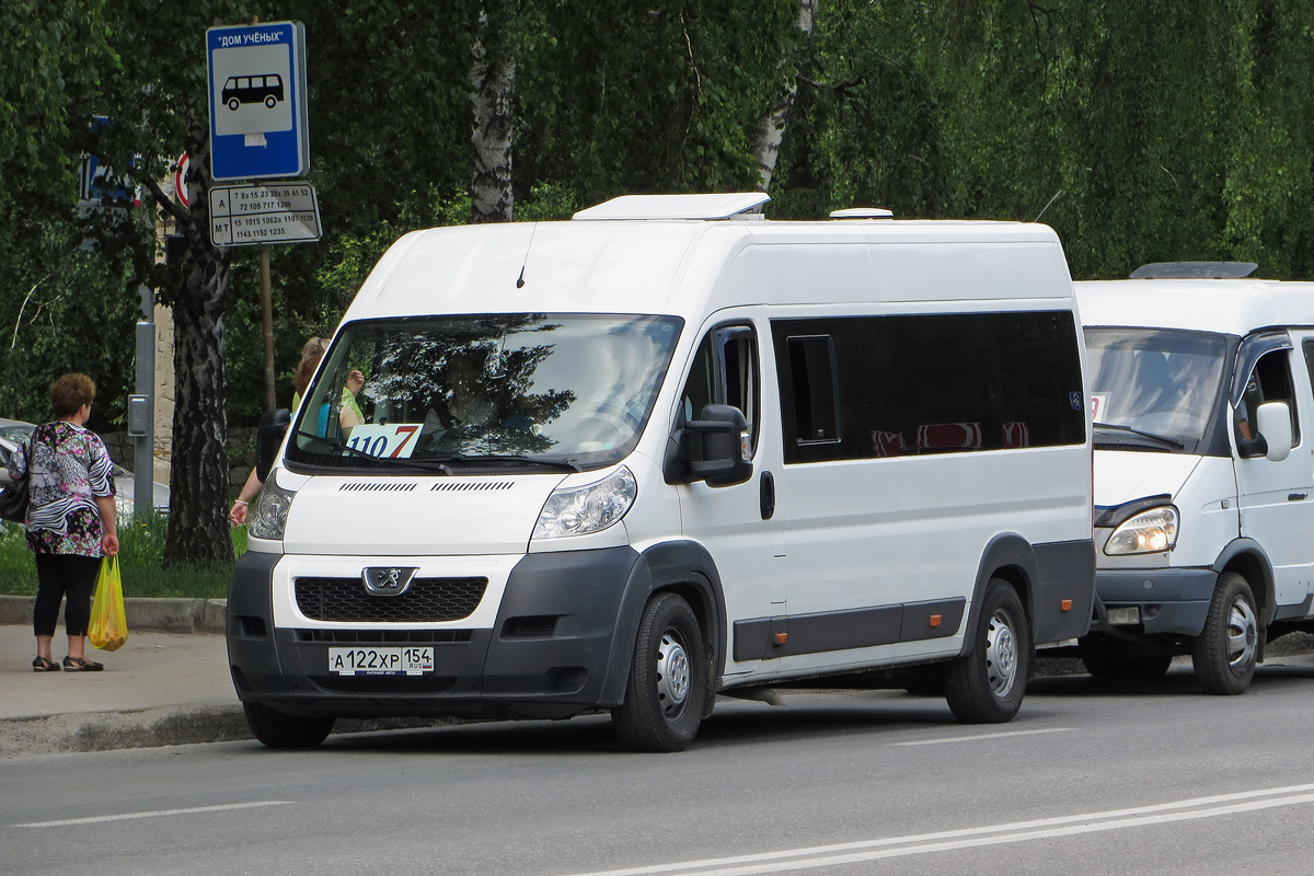 Новосибирская область, Нижегородец-2227SK (Peugeot Boxer) № А 122 ХР 154