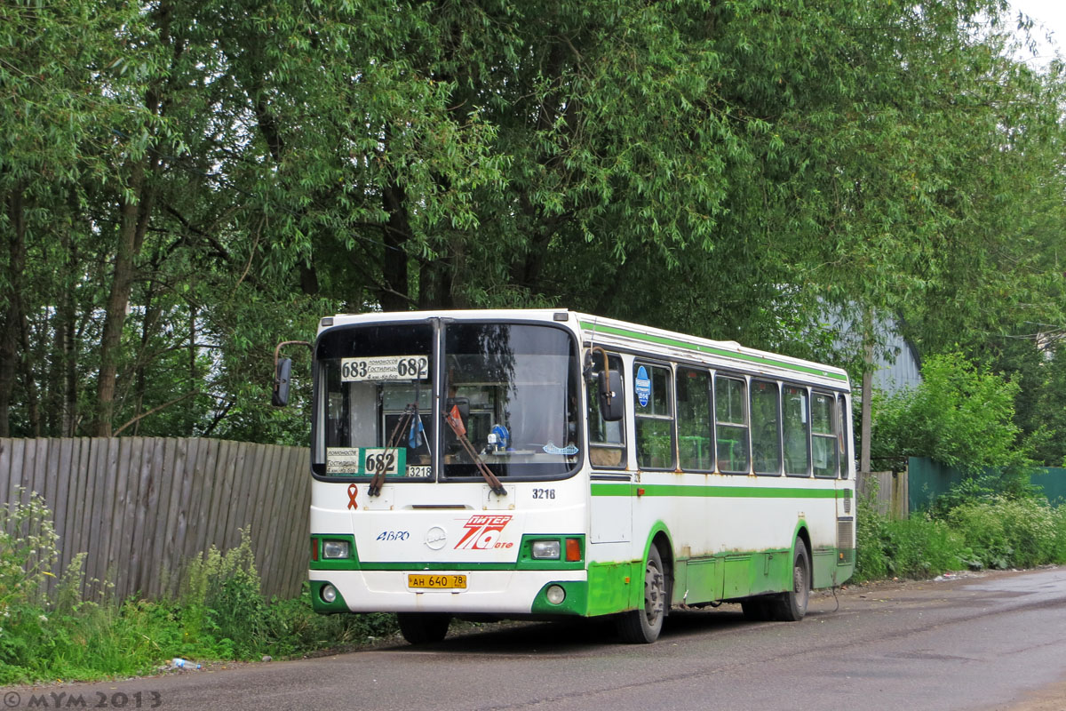 Санкт-Петербург, ЛиАЗ-5256.25 № 3218