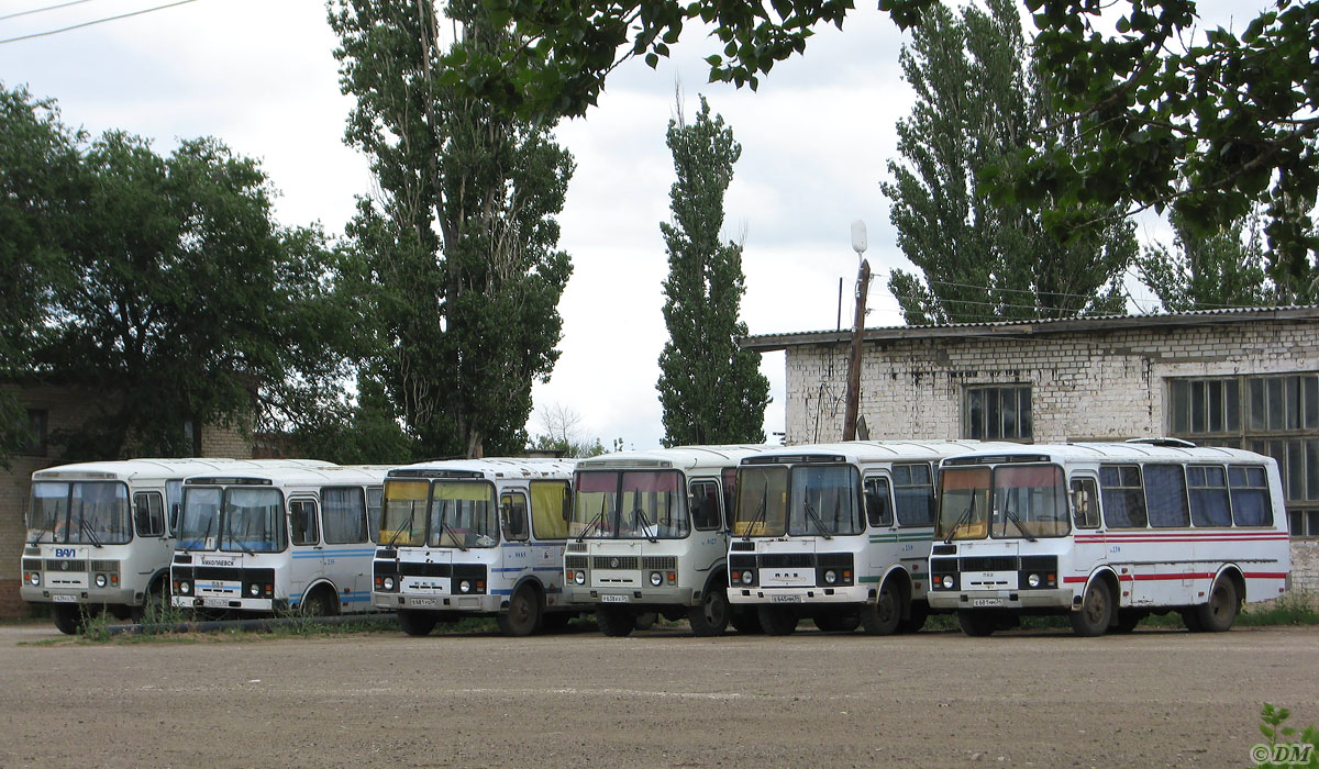 Волгоградская область, ПАЗ-3206-110 № Р 639 КХ 34; Волгоградская область, ПАЗ-3205 (00) № 235; Волгоградская область, ПАЗ-32051-07 № 85; Волгоградская область, ПАЗ-3206-110 № 127; Волгоградская область, ПАЗ-3206-110 № 239; Волгоградская область, ПАЗ-32051-110 № 238; Волгоградская область — Разные фотографии