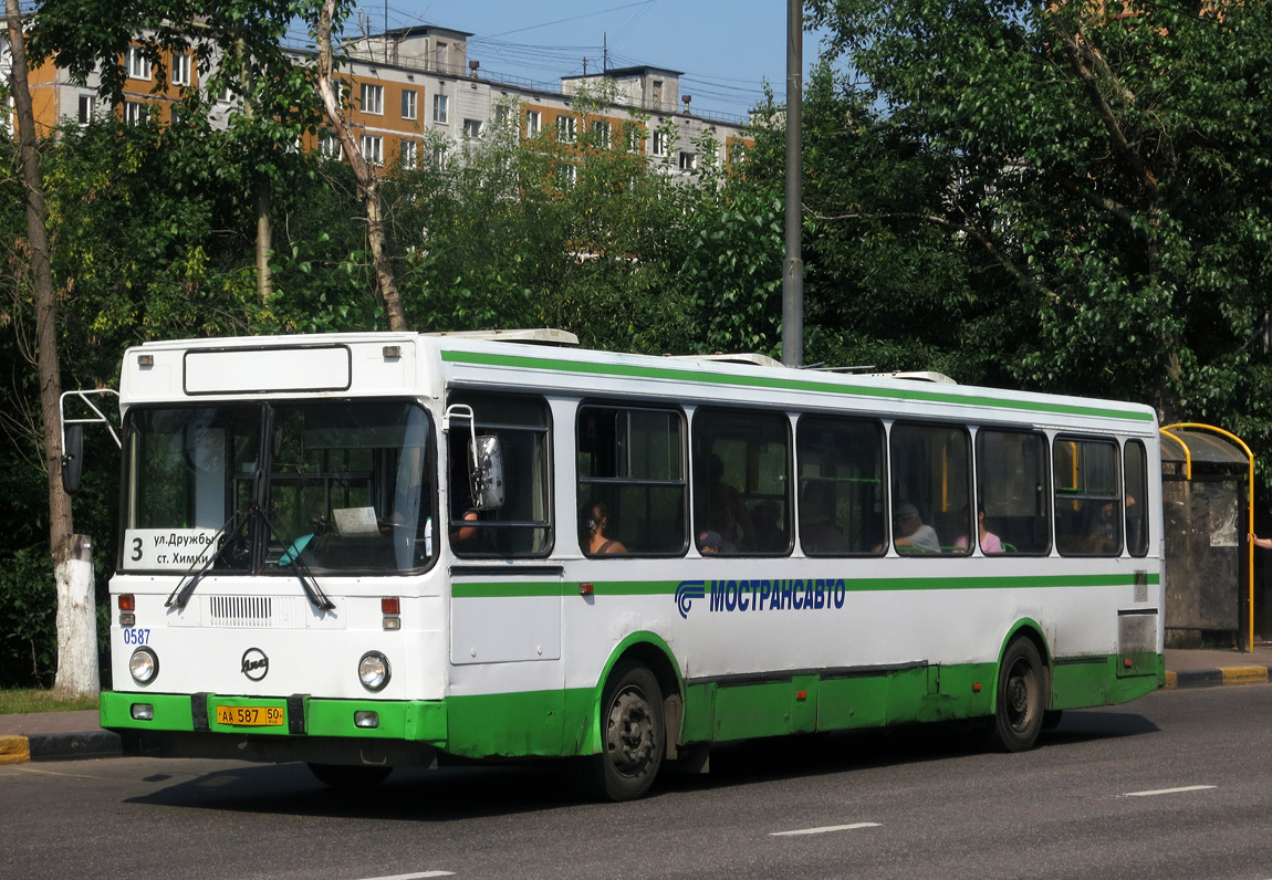 Maskavas reģionā, LiAZ-5256.25 № 0587