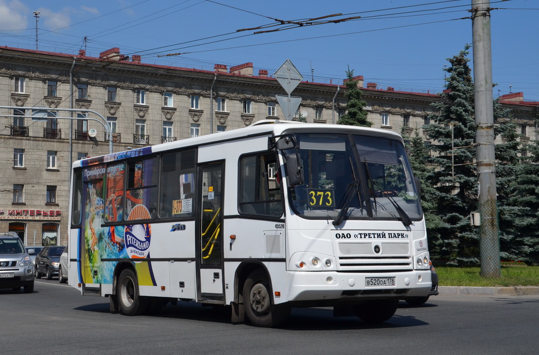 Санкт-Петербург, ПАЗ-320402-05 № В 520 ОА 178