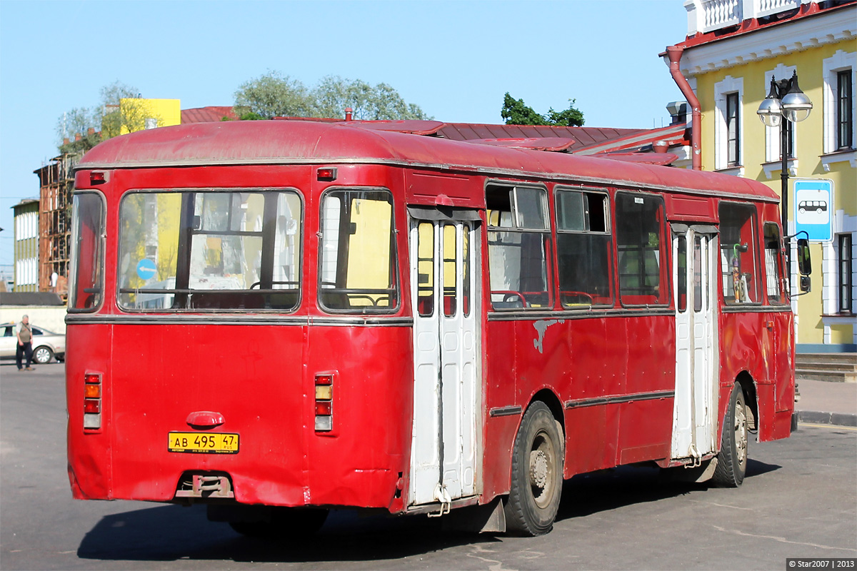 Ленінградская вобласць, ЛиАЗ-677М (БАРЗ) № АВ 495 47