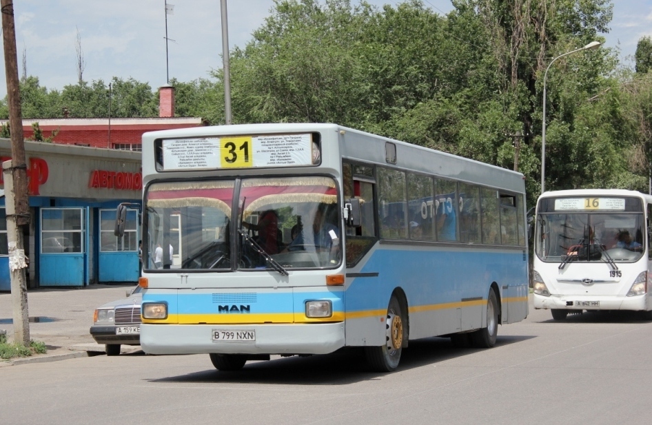 Алматы, MAN 791 SL202 № B 799 NXN