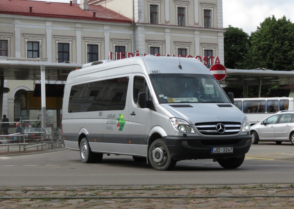 Латвия, Mercedes-Benz Sprinter Travel 45 № 502