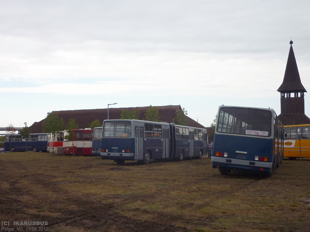 Венгрия, Ikarus 280.49 № 58-03; Венгрия, Ikarus 280.49 № 52-68; Венгрия — V. Nemzetközi Ikarus, Csepel és Veteránjármű Találkozó, Polgár (2012)