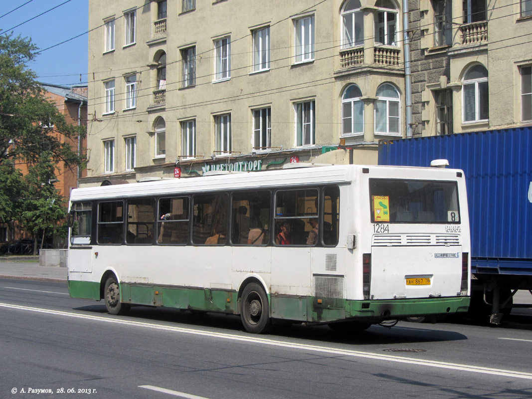 Санкт-Петербург, ЛиАЗ-5256.25 № 1284