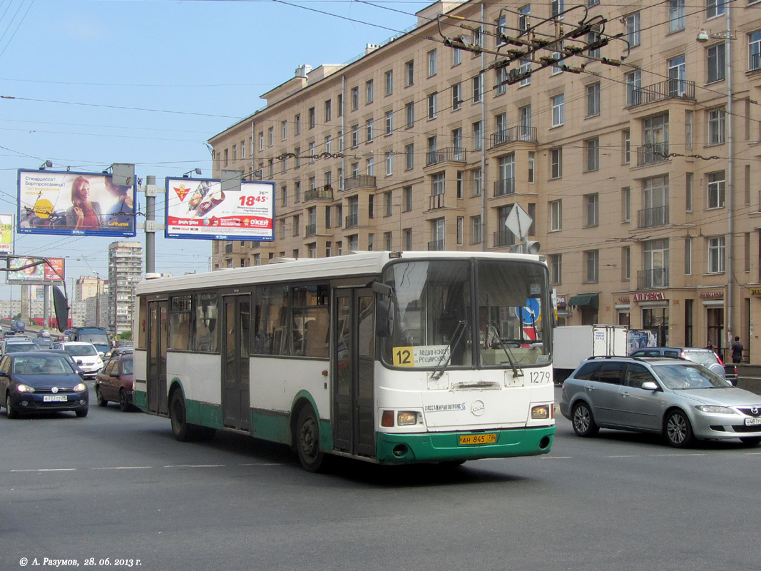 Санкт-Петербург, ЛиАЗ-5256.25 № 1279