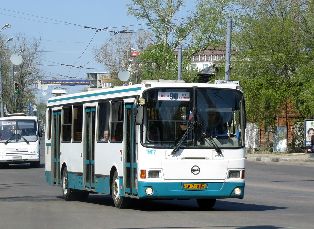 Нижегородская область, ЛиАЗ-5256.26 № 15412