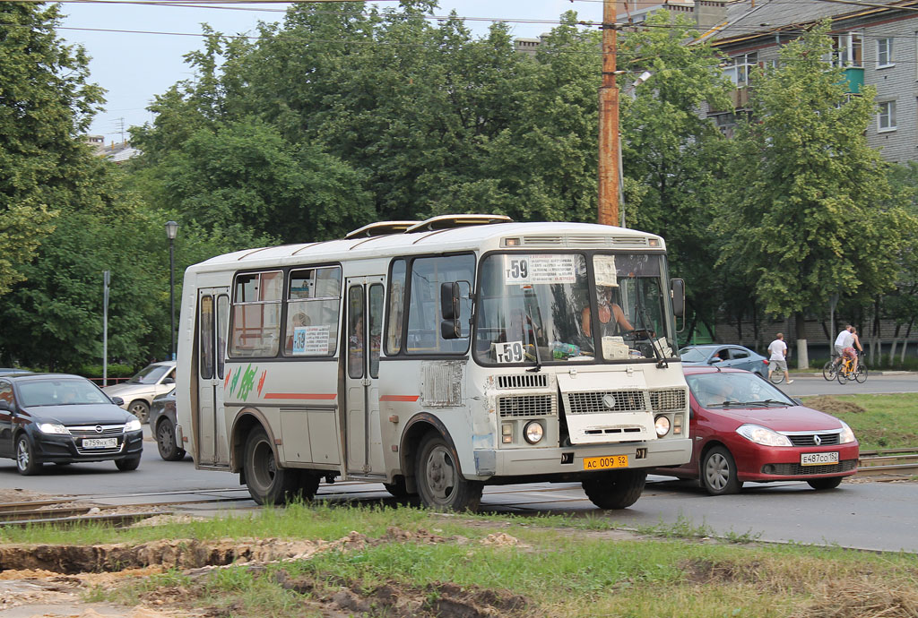 Нижегородская область, ПАЗ-32054 № АС 009 52