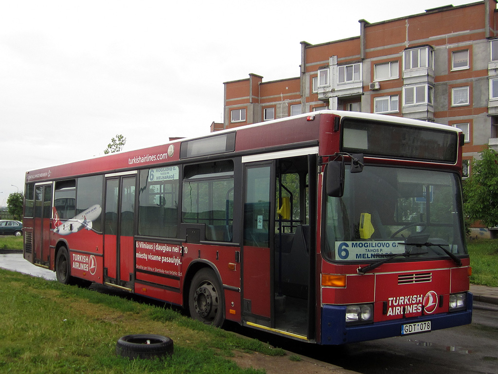 Литва, Mercedes-Benz O405N2 (France) № GDT 078