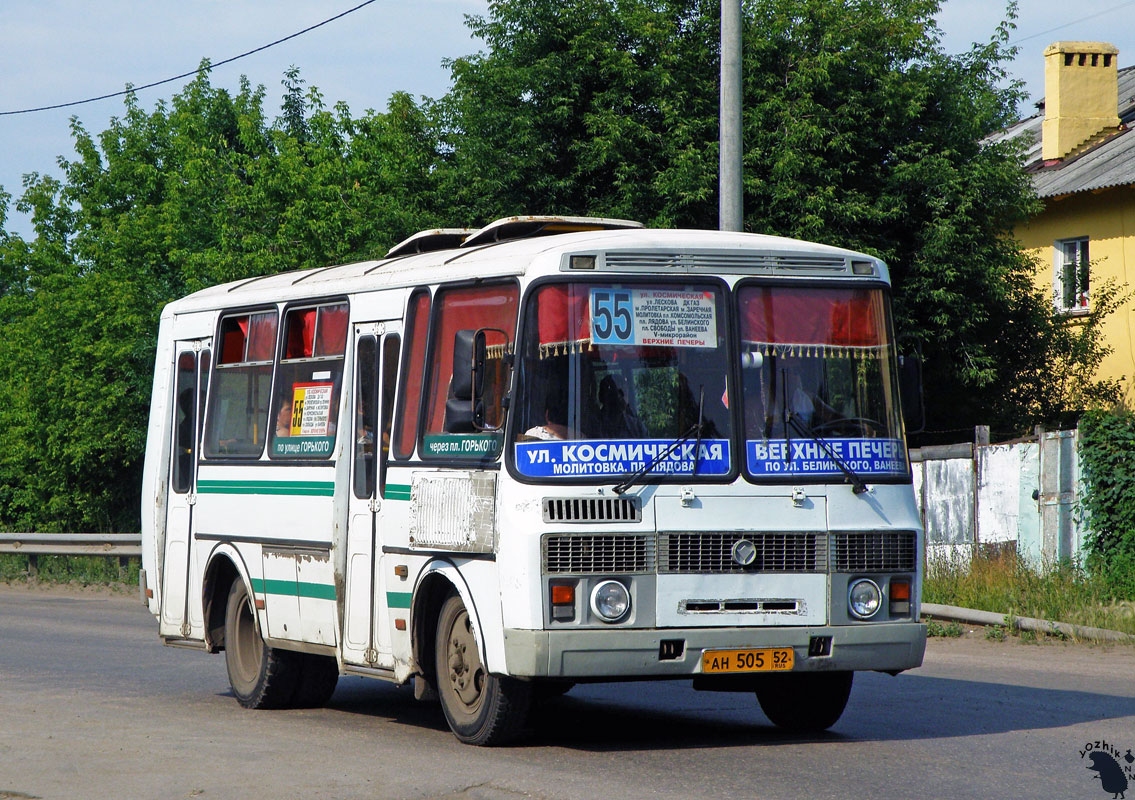 Нижегородская область, ПАЗ-32054 № АН 505 52