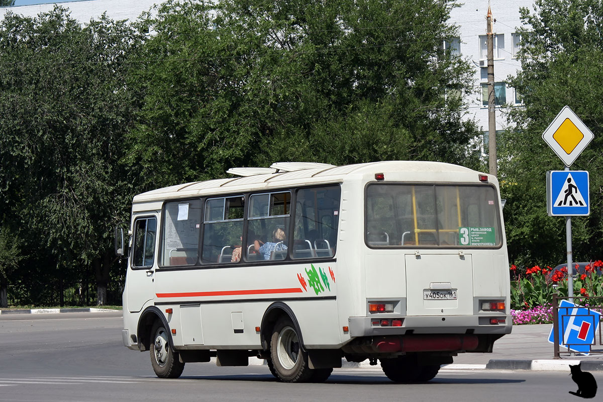 Ростовская область, ПАЗ-32054 № У 405 ОК 161