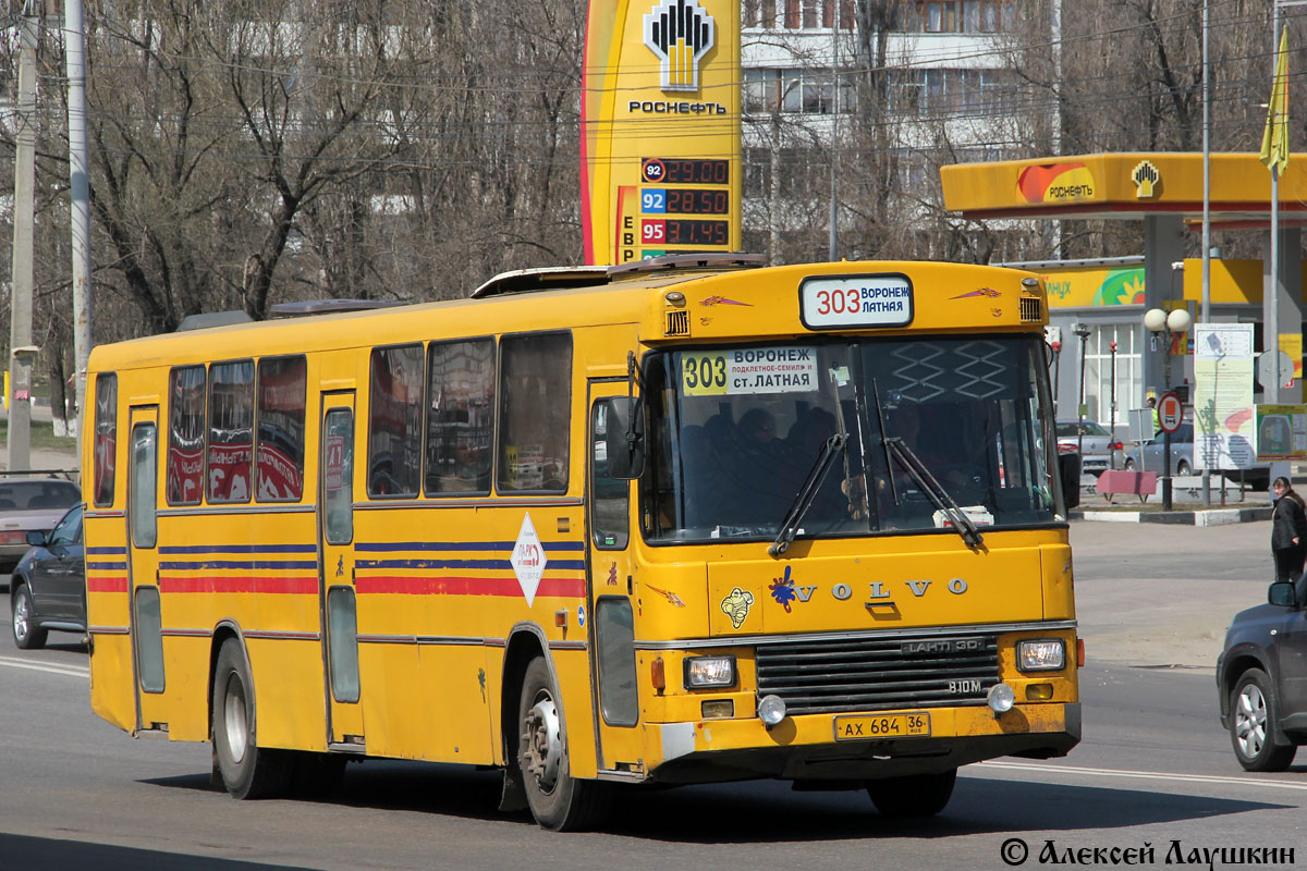 Воронежская область, Lahti 30 № АХ 684 36