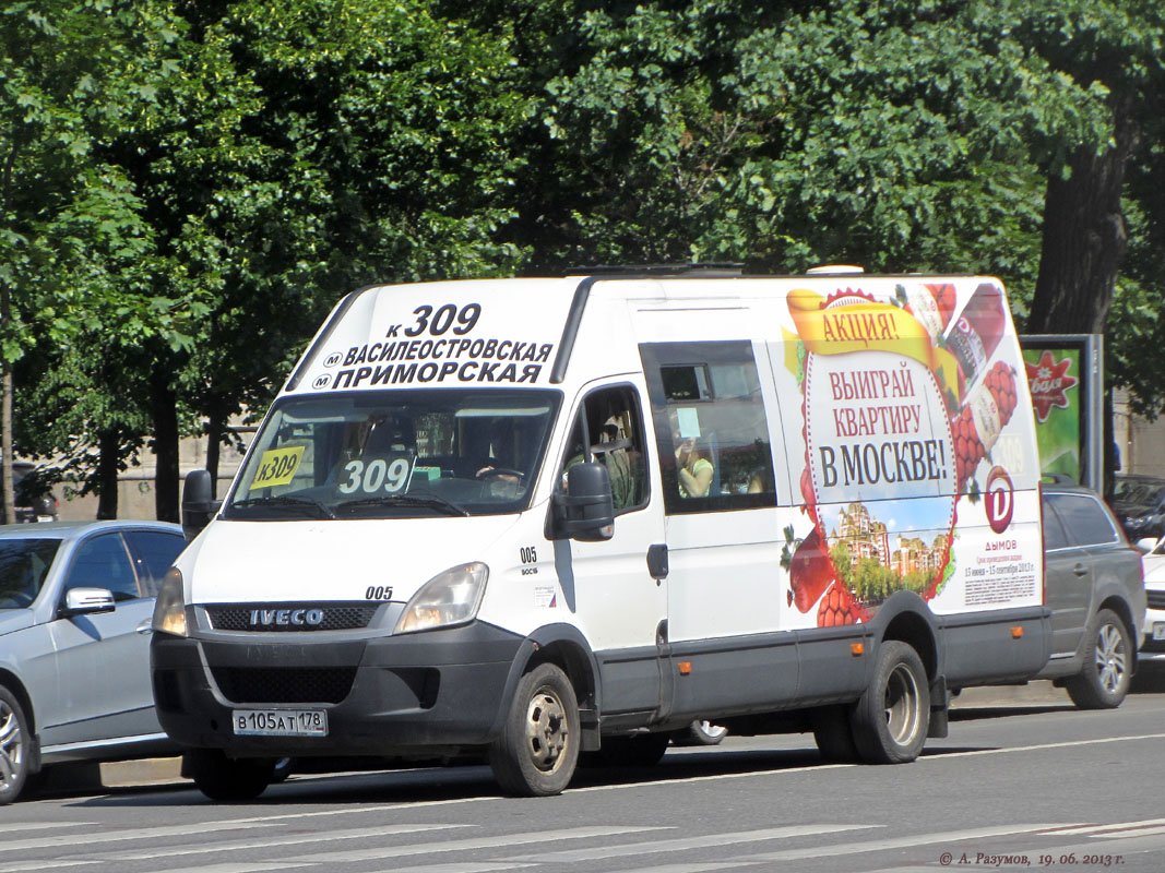 Sanktpēterburga, Nizhegorodets-2227UT (IVECO Daily) № 005