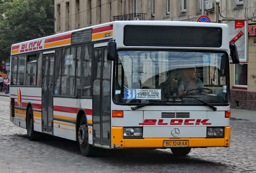 Lvovská oblast, Mercedes-Benz O405N2 č. BC 3248 AA