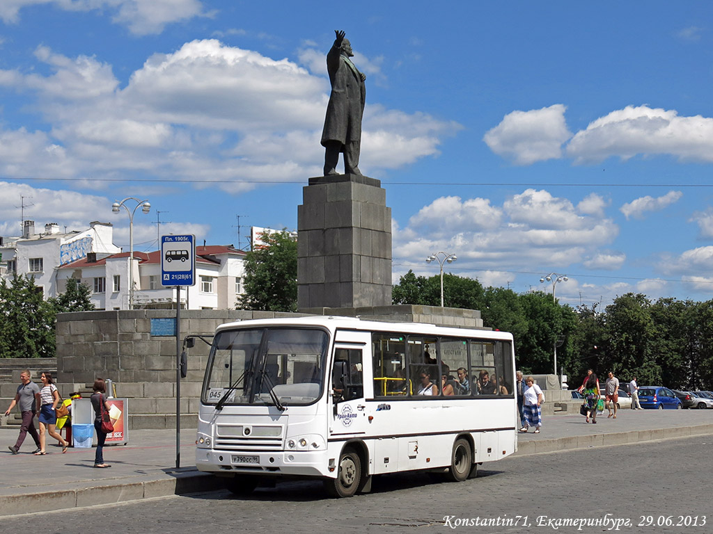 Свердловская область, ПАЗ-320402-05 № У 790 СС 96