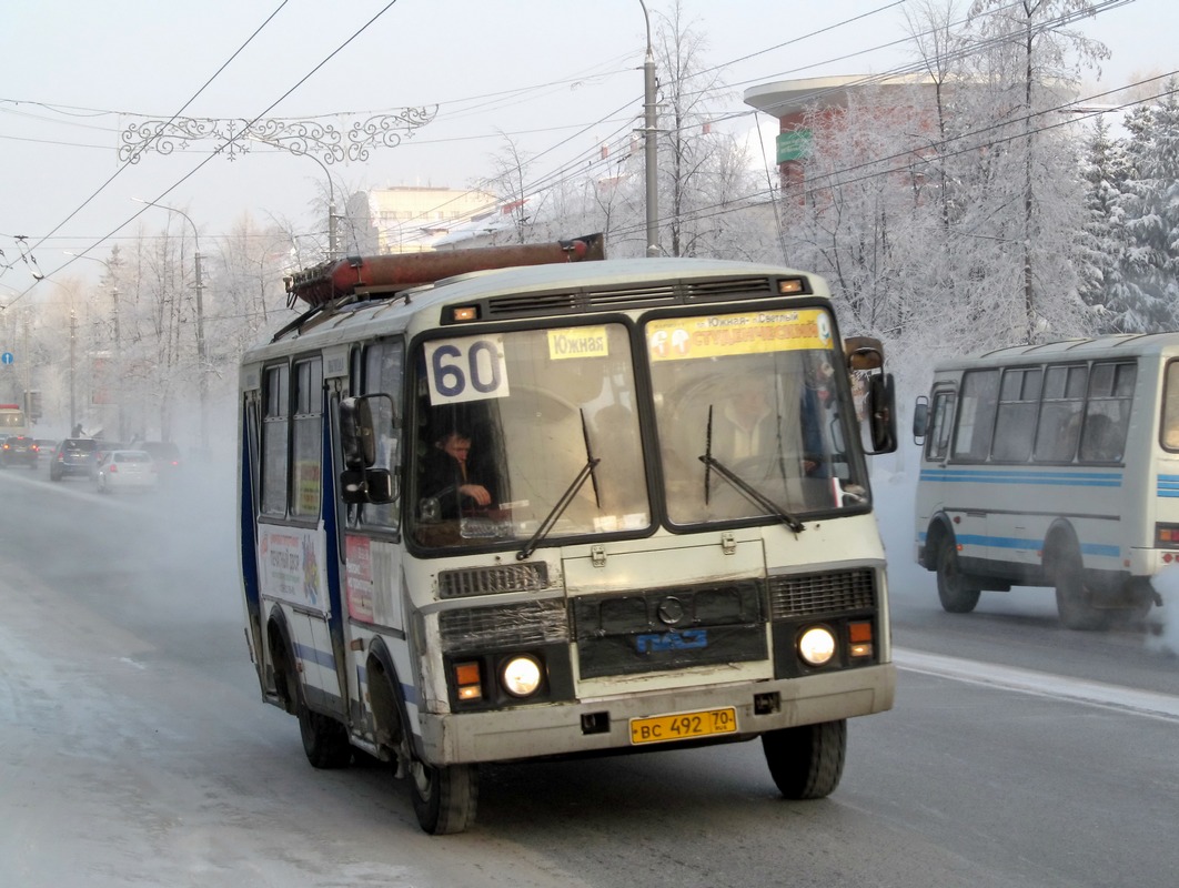 Томская область, ПАЗ-32054 № ВС 492 70