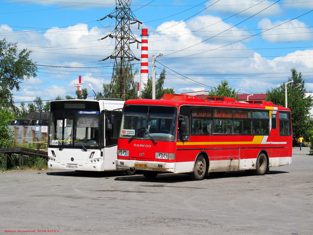 Свердловская область, Kia AM937 (Daewoo New BS106F) № ЕК 082 66