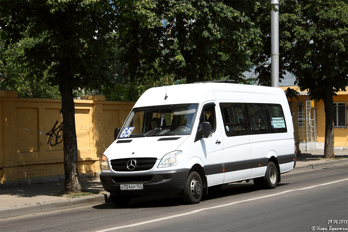 Краснодарский край, Луидор-22360C (MB Sprinter) № Н 724 АР 123