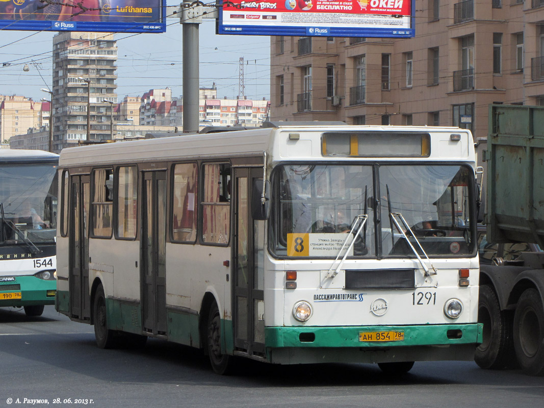 Санкт-Петербург, ЛиАЗ-5256.25 № 1291