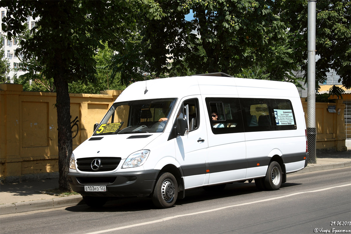 Краснодарский край, Луидор-22360C (MB Sprinter) № Е 103 КО 123