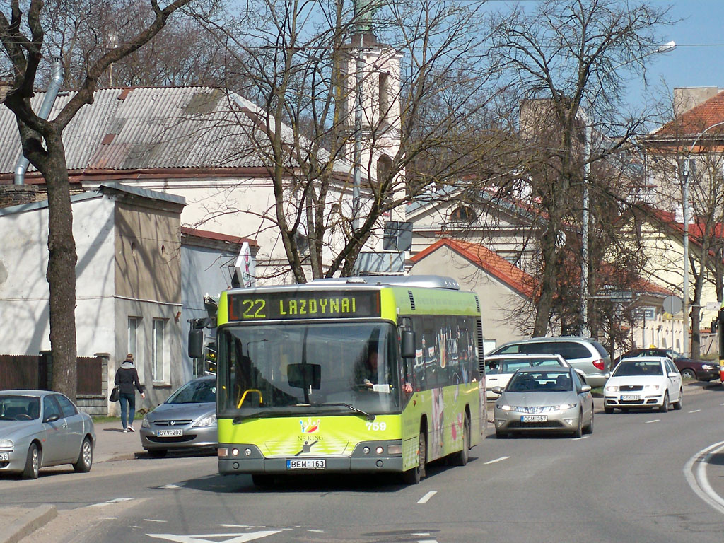 Литва, Volvo 7700 № 759