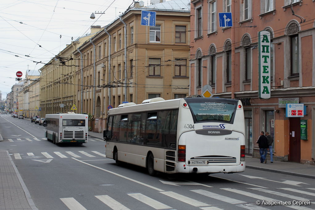 Санкт-Петербург, Scania OmniLink I (Скания-Питер) № 6304