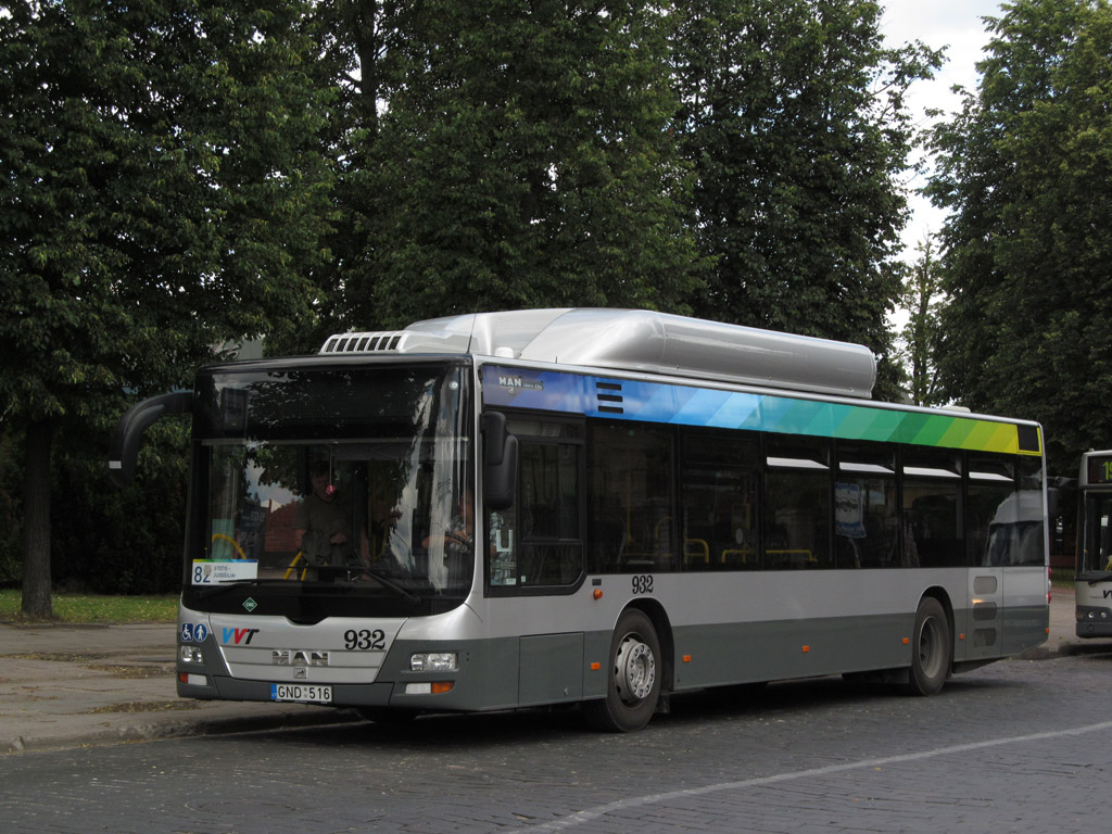 Литва, MAN A21 Lion's City NL273 CNG № 932