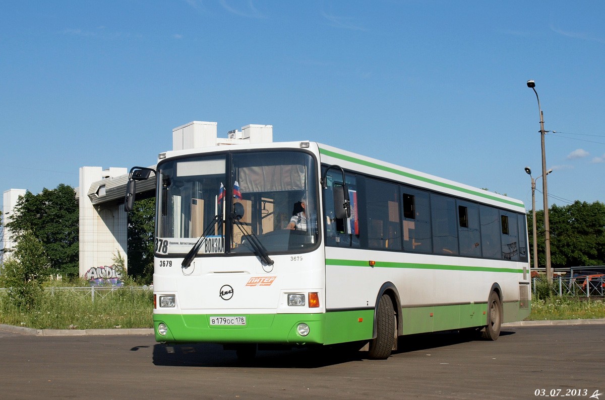 Sankt Petersburg, LiAZ-5293.60 Nr. 3679