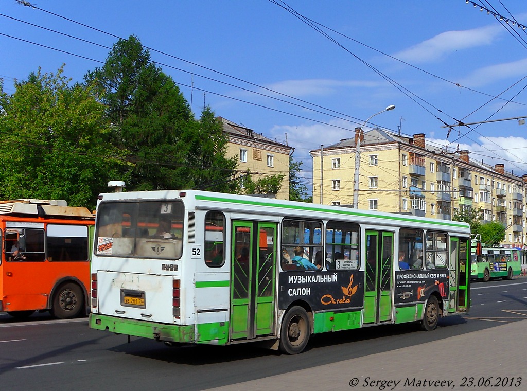 Ярославская область, ЛиАЗ-5256.30 № 52