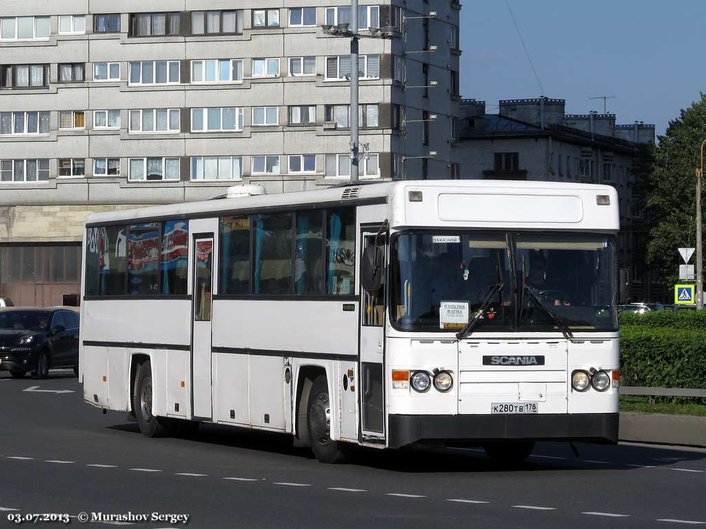 Санкт-Петербург, Scania CK113CLB № К 280 ТВ 178