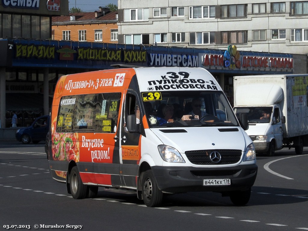 Санкт-Петербург, Луидор-22360C (MB Sprinter) № В 441 КХ 178