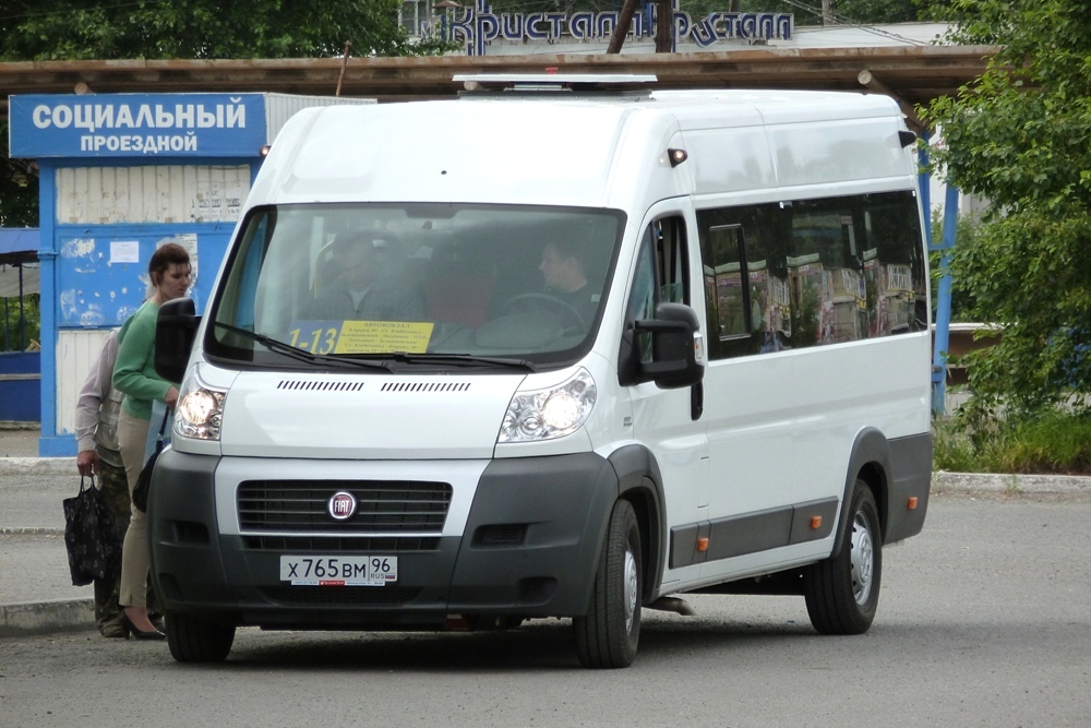 Свердловская область, Нижегородец-FST613 (FIAT Ducato) № Х 765 ВМ 96