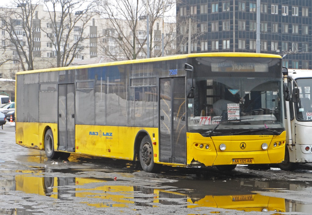 Kyiv, LAZ A191F0 # 7560