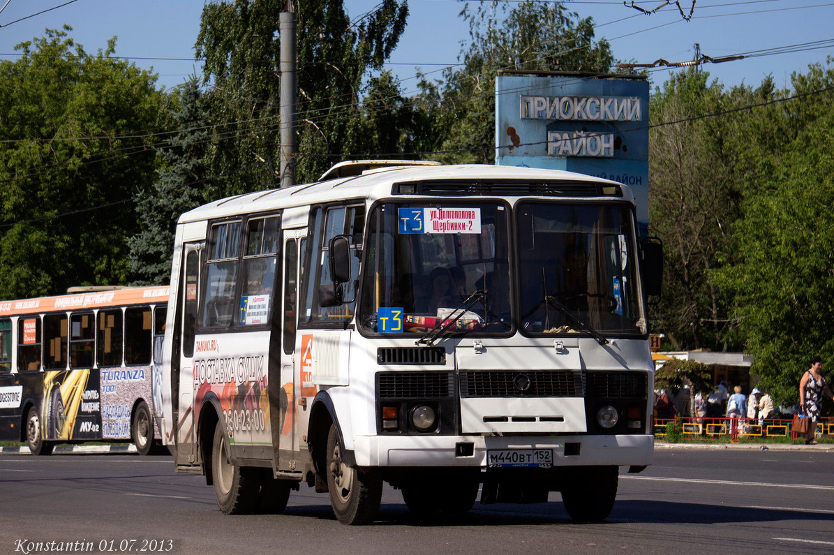 Нижегородская область, ПАЗ-32054 № М 440 ВТ 152