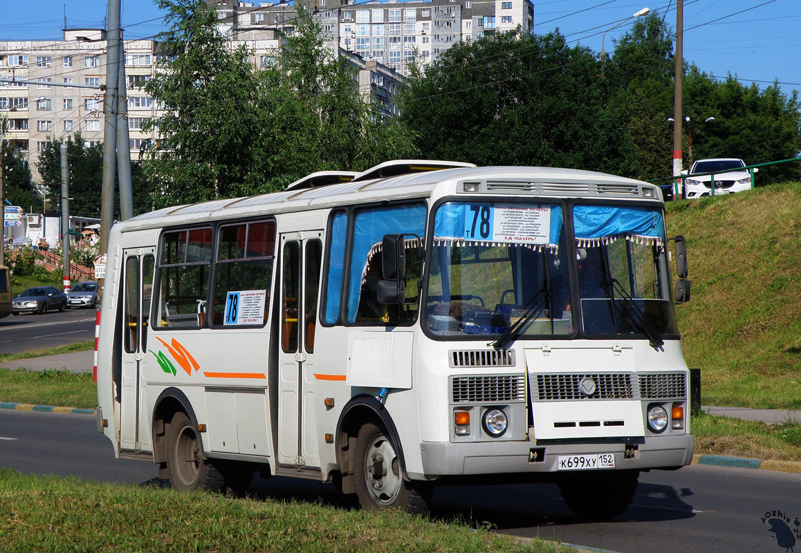 Нижегородская область, ПАЗ-32054 № К 699 ХУ 152