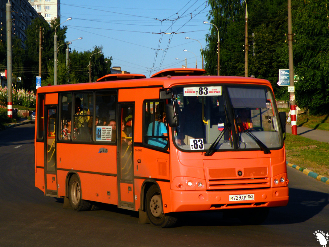 Nizhegorodskaya region, PAZ-320402-05 # М 729 АР 152