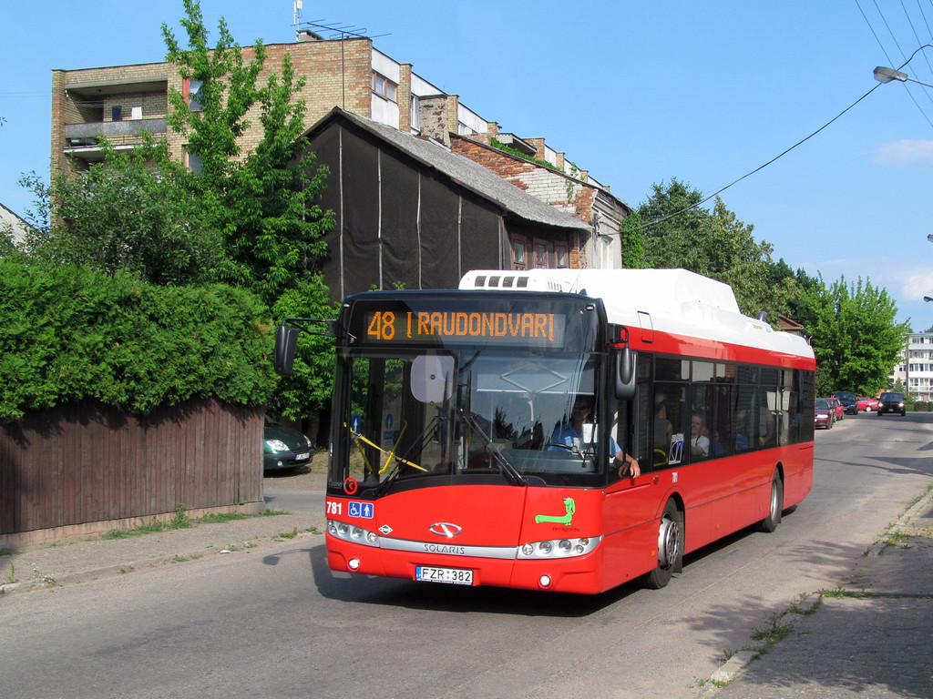 Литва, Solaris Urbino III 12 CNG № 781