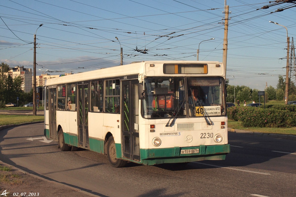 Санкт-Петербург, ЛиАЗ-5256.25 № 2230